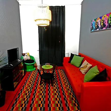 Apartment Stylish Pop Art Prague